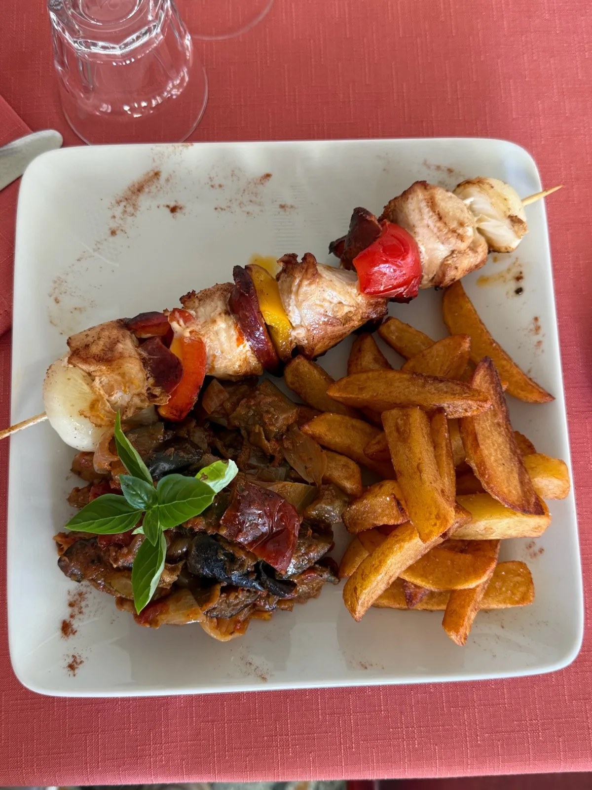 Plat du restaurant